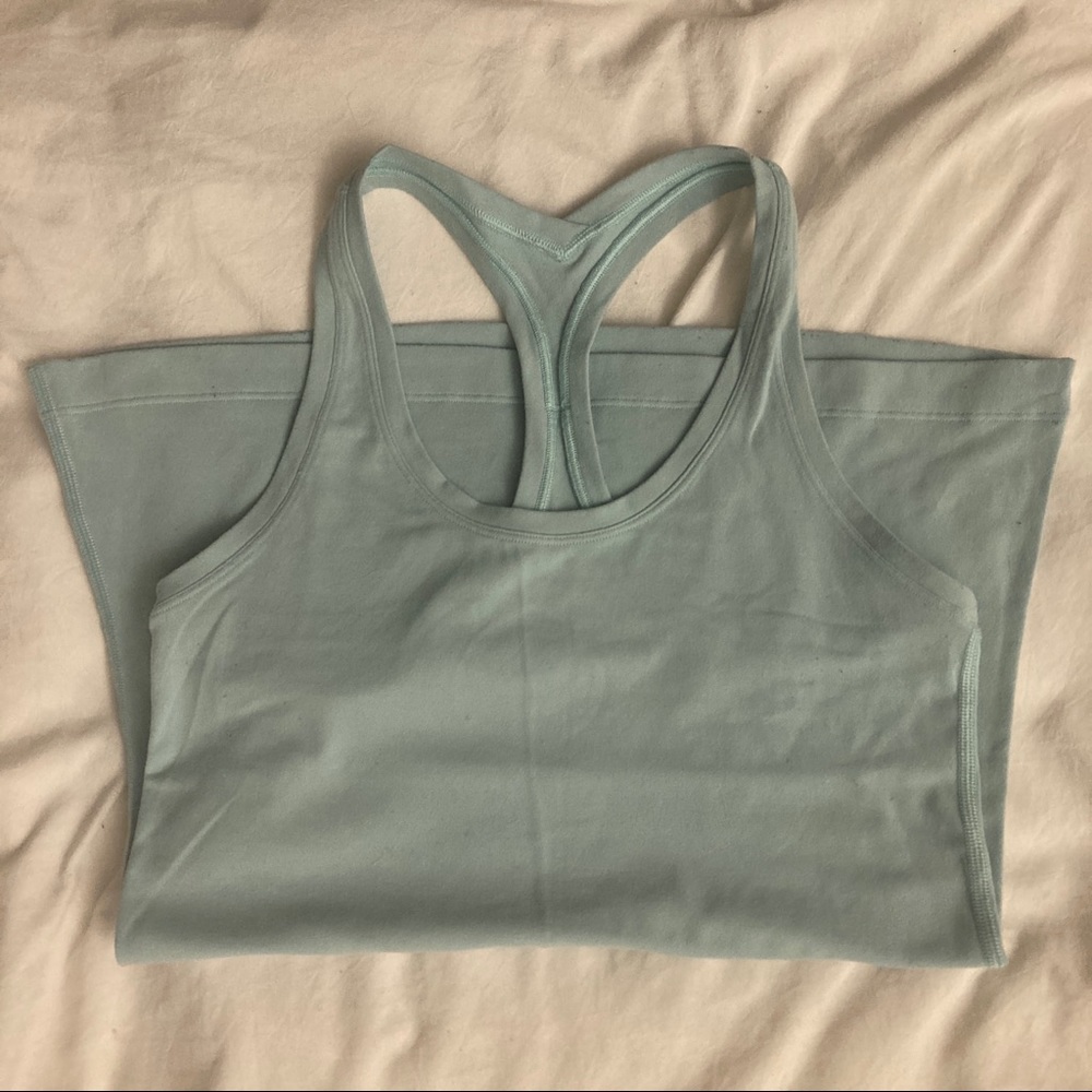 Lululemon Wild Mint Cool Racerback (CRB) Tank | Size 8 - Picture 2 of 5